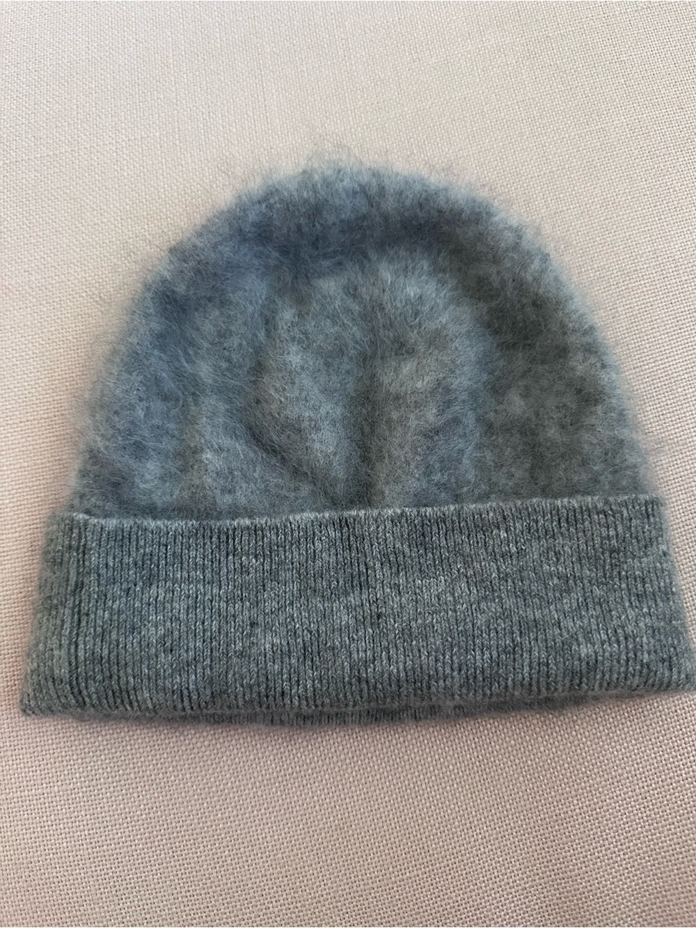 Cozy Gray Knit Beanie - Women's Winter Hat